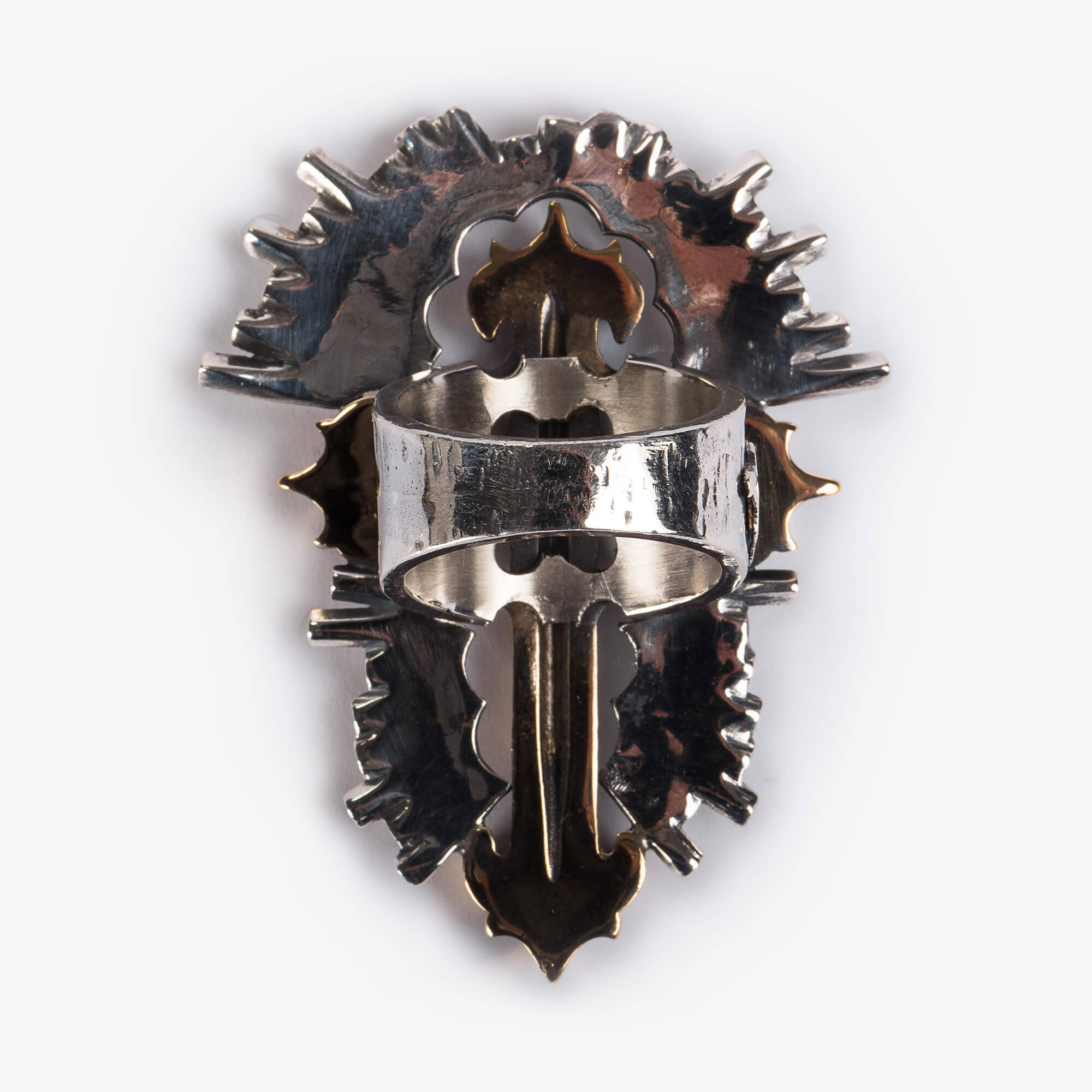 ANello Stella Crucis arg retro