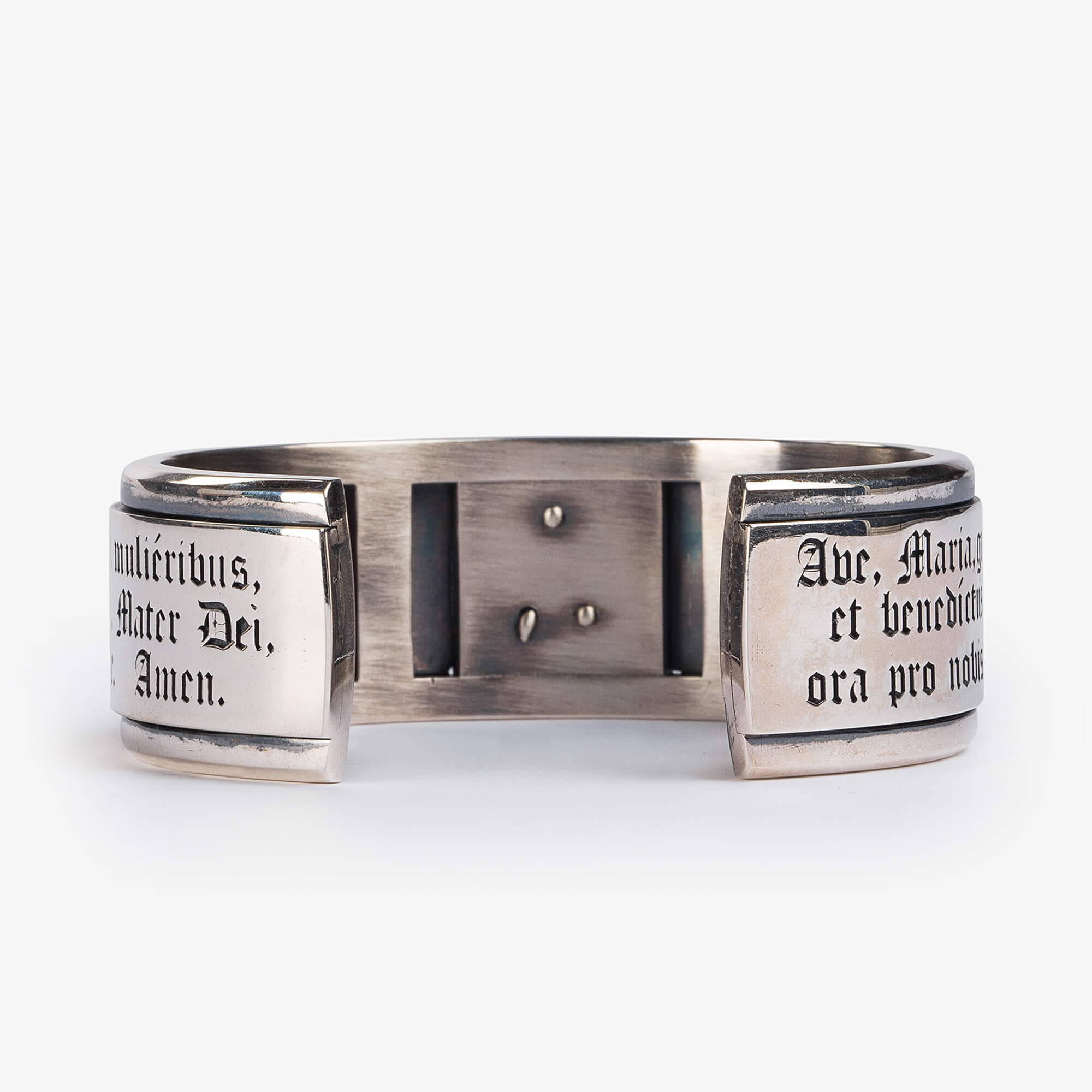 Bracciale Stella Maris Argento retro