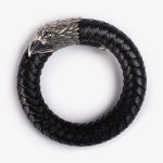 Leather and Silver – Black