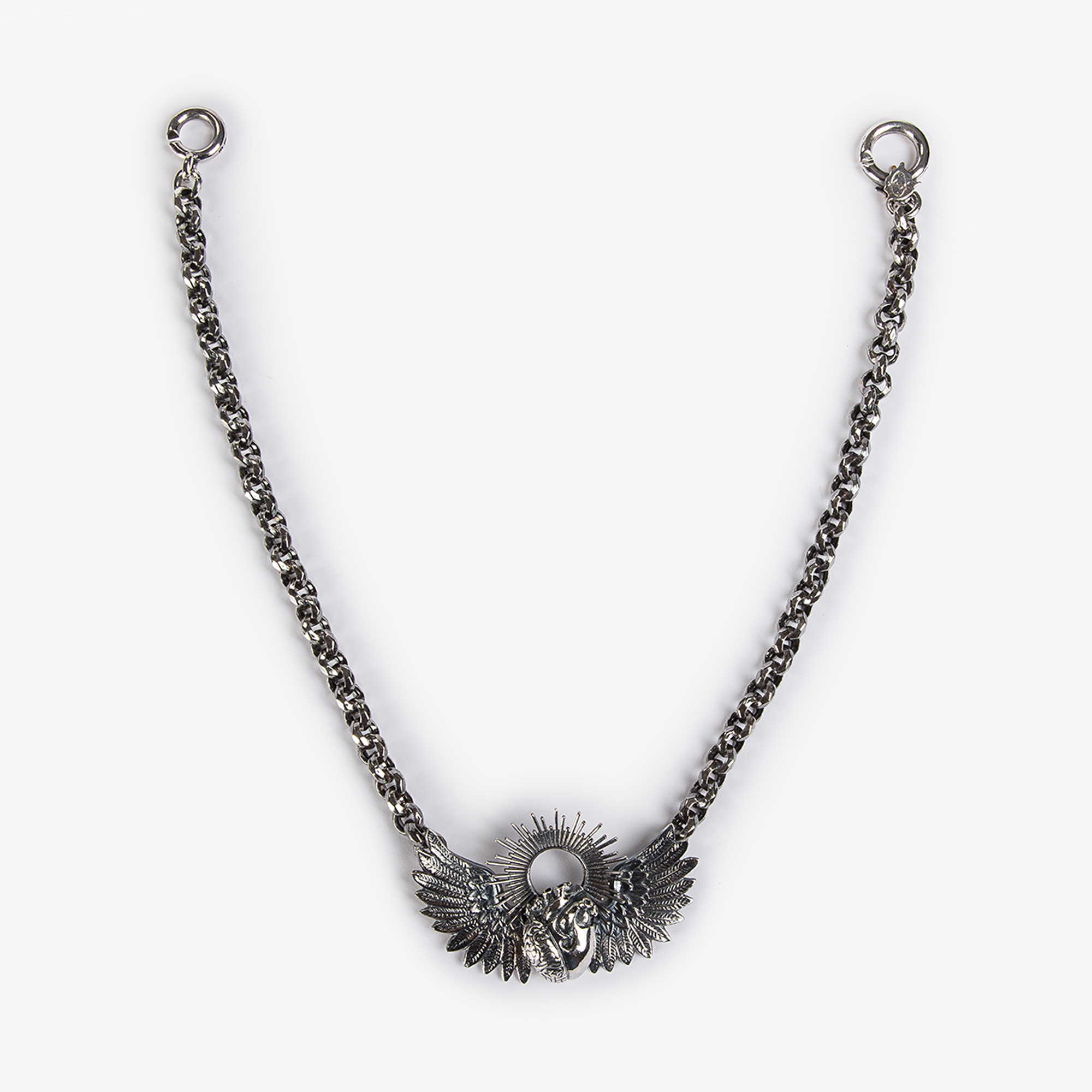 Collana Amore e Psiche Involo Argento Intera